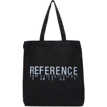 Black Logo Tote