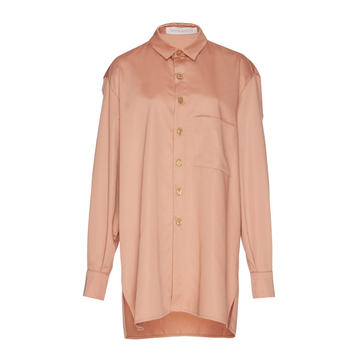 Satin Button Up Shirt