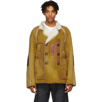 Tan Shearling Jacket