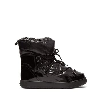 Ynaff patent-leather boots