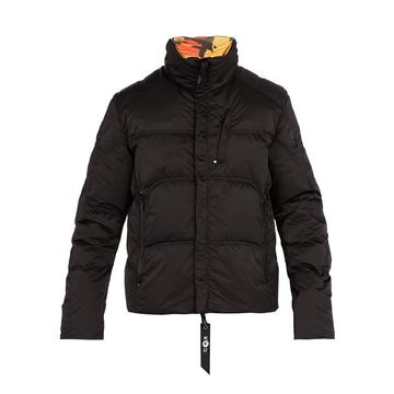 Stratos reversible camouflage-print padded jacket