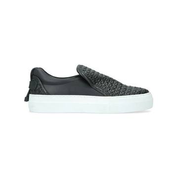 Platform Woven Sneakers