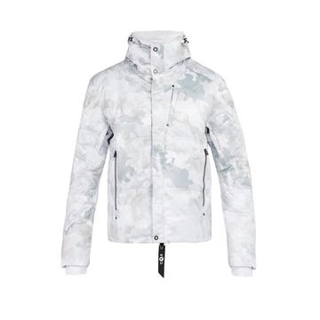 Stratos K2 down-filled hooded jacket