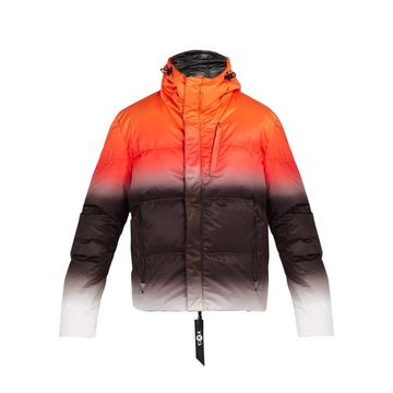 Statos reversible down-filled hooded jacket