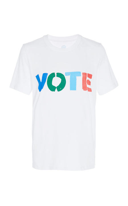 M'O Exclusive x Tory Burch Rock The Vote Tee展示图