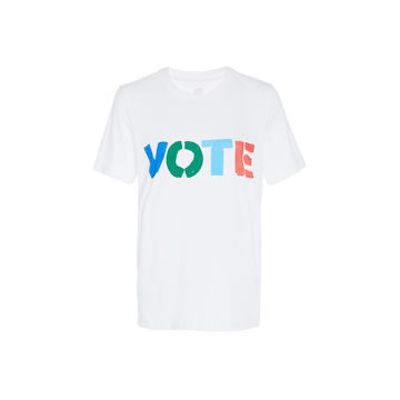 M'O Exclusive x Tory Burch Rock The Vote Tee