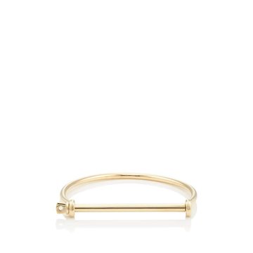 Thin Screw Cuff Bracelet