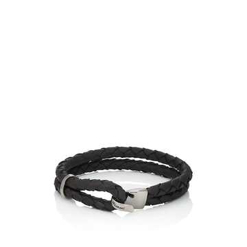 Beacon Leather Wrap Bracelet