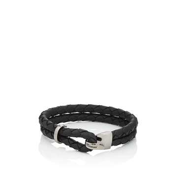 Beacon Leather Wrap Bracelet