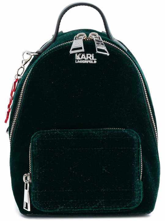 Karl X Kaia Velvet Mini Bpack展示图