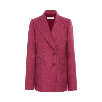 Angela Broadcloth Wool-Blend Blazer