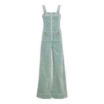 Quincy sleeveless overalls