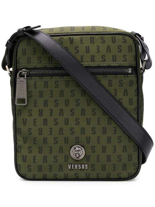 logo zipped messenger bag展示图