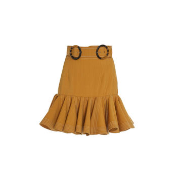 Zippy Flip Wool Skirt