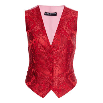 Jacquard Vest