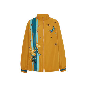 Tropical twilight moto jacket