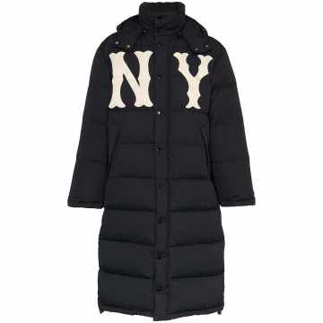 GG NY Yankees padded down coat