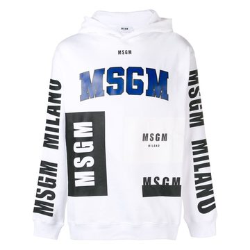 MSGM 2540MM174799 01 BIANCO Natural (Vegetable)->Cotton