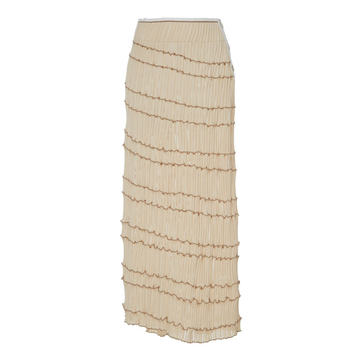 Textured Cotton Skirt