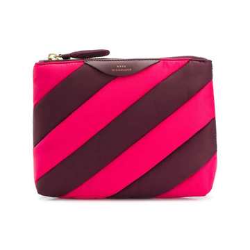 stripes pouch