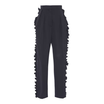 Capsula Cropped Wool Trousers
