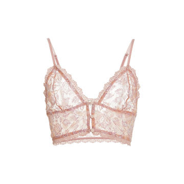 Reverie Button-Front Lace Bra