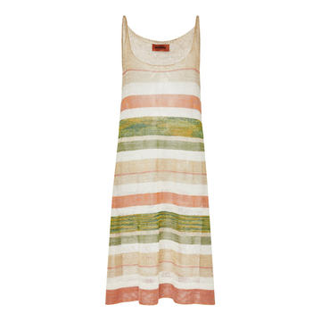 Sleeveless Jacquard-Knit Dress