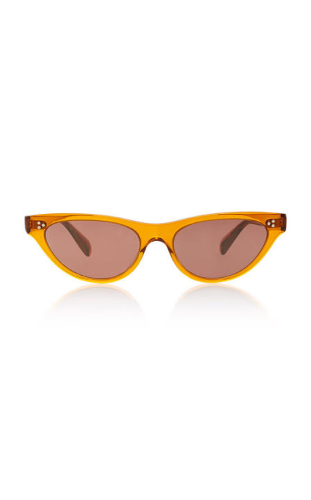 Zasia Cat-Eye Acetate Sunglasses展示图