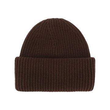 ribbed knit beanie