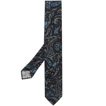 paisley print tie