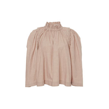 Sienne cotton 3/4 sleeve blouse