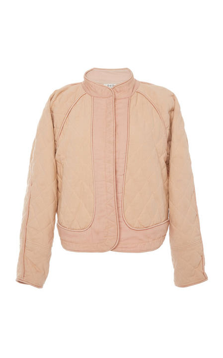 Romy Cotton Quilted Jacket展示图