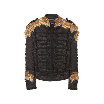 Embellished Jacquard Organza Jacket