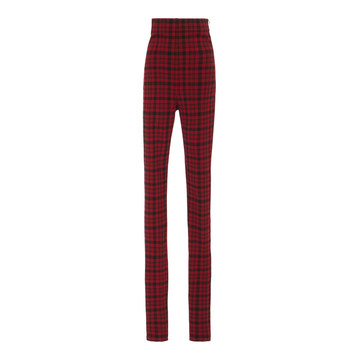 High Waist Gingham Pant