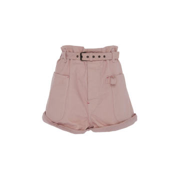 Ike Belted Cotton Shorts