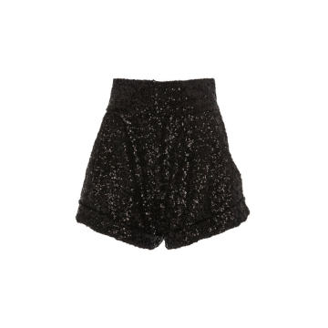 Orta High-Waisted Sequin Shorts