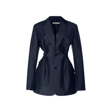 Raffaella Single-Breasted Wool Blazer