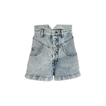 Roy High-Rise Denim Shorts