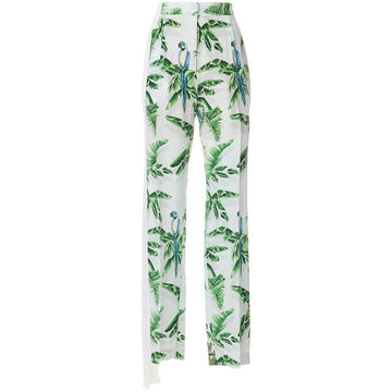 Halle Paradise print trousers