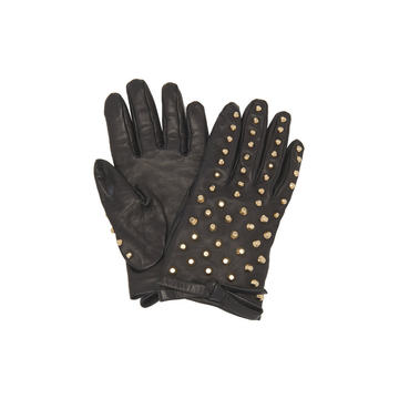 Studded Leather Gloves