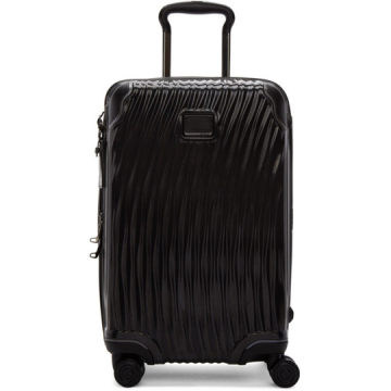 Black Latitude International Carry-On Suitcase