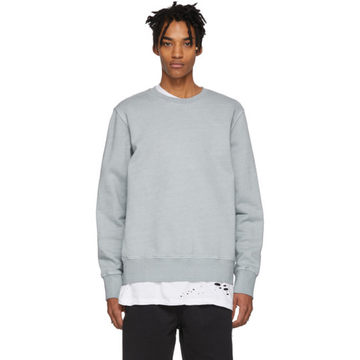 Grey Seeing Lines Sweatshirt