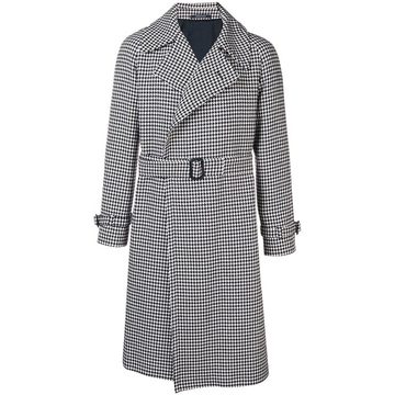 dogtooth trench coat