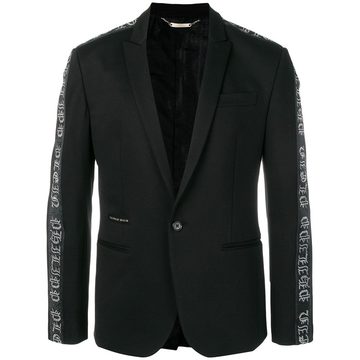 Bands logo trim blazer