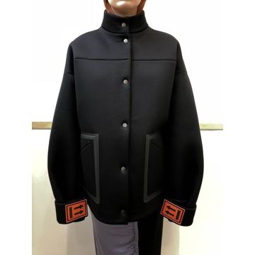 Short K-Way Oversized Neoprene Jacket