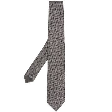 patterned tie