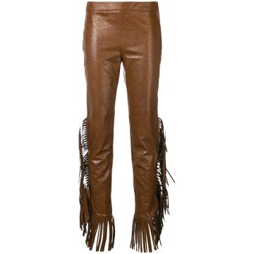fringed sides trousers