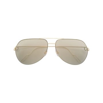 oversized aviator sunglasses