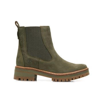 ridged sole ankle boots