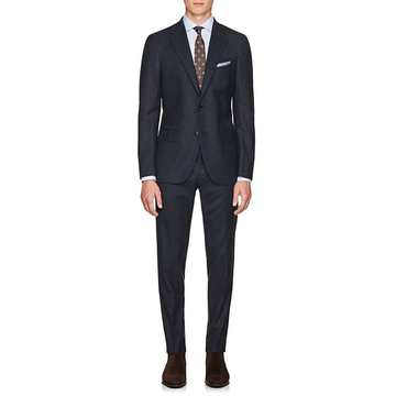 Alton Pinstriped Virgin Wool Two-Button Suit